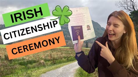 Irish Citizenship Ceremony Killarney Park Youtube