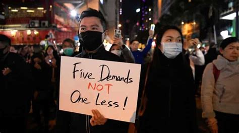 Hong Kong To End Year With Multiple Protests Kick Off 2020 With Big