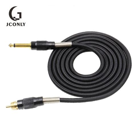 Black Color RCA Tattoo Clip Cord Cable Tattoo Cord Wire Hookline For