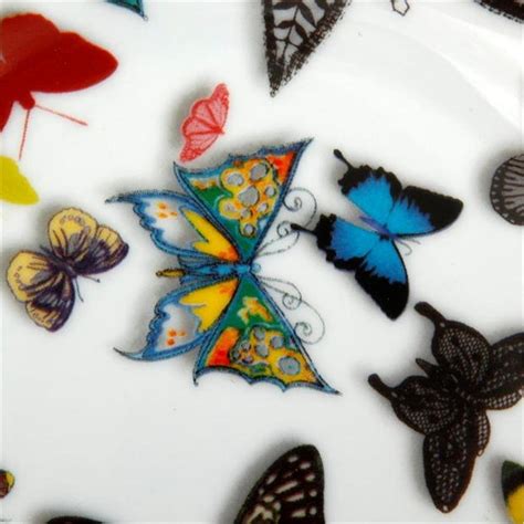 Christian Lacroix Butterfly Parade Bread And Butter Plate Set Of 4