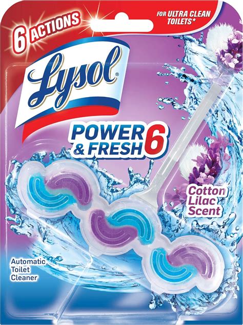 Lysol Power And Blue 6 Automatic Toilet Bowl Cleaner Amazon Ca Health