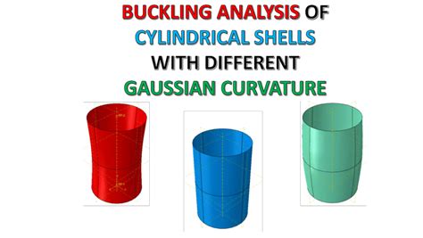 Pdf Abaqus Tutorial Buckling Analysis Of Cylindrical Shells With Different Gaussian Curvature