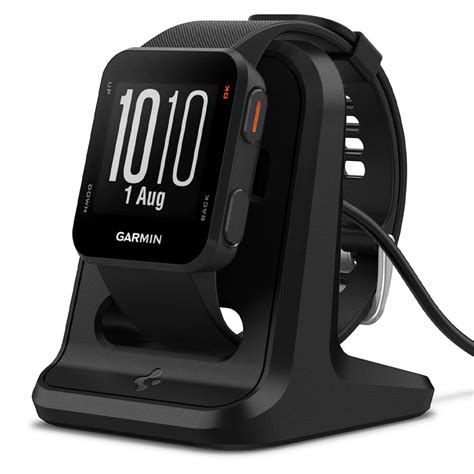 Spigen S Garmin Watch Stand Black Doopshop Hr