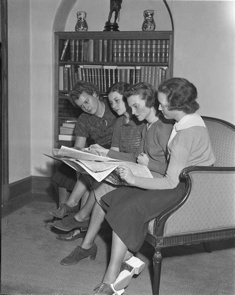 University Of Michigan Delta Delta Delta Pledges October 1936 Ann