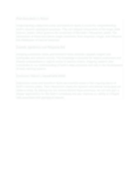 SOLUTION: Subduction zones and transform faults earth s dynamic