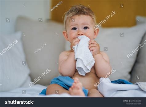 Cute Naked Almost One Year Old Stock Photo Shutterstock