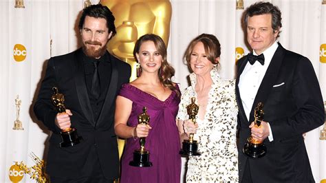 Oscars Acting Winners Posing Together With Trophies (Photos)