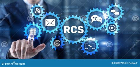 Rcs Rich Communication Services Stock Photo Image Of Innovation