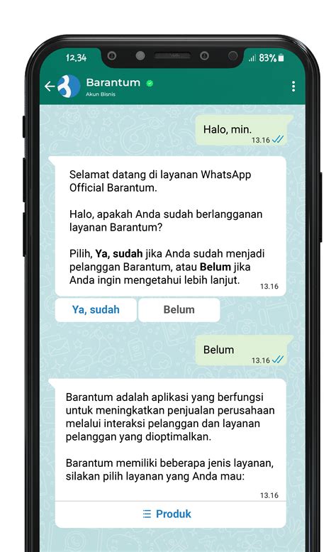 Cara Membuat Chatbot Whatsapp Menggunakan Barantum