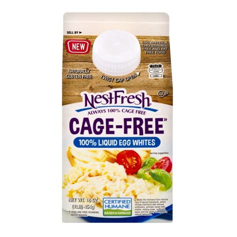 NestFresh Cage Free 100 Liquid Egg Whites 16 Oz Instacart