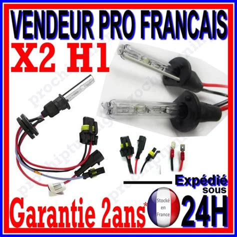 2 AMPOULES H1 10000K Pour Kit Xenon 35W Ou 55W Hid De Rechange Feu