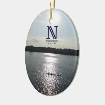 Narragansett Boat Club Tree Ornament | Zazzle