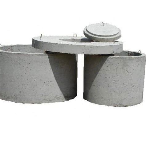 Устройство септика из бетонных колец