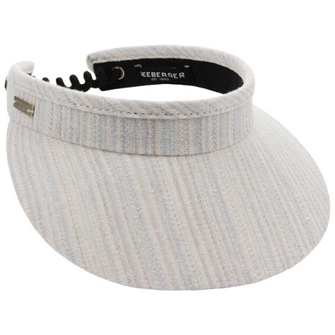 Fine Stripes Visor By Seeberger Shop Hats Beanies Caps Online