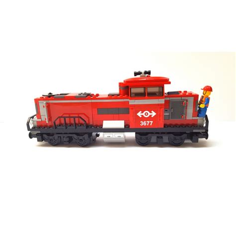 Lego trein 3677 locomotief