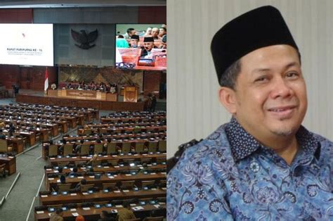 Hari Terakhir Masa Bakti Anggota DPR Periode 2014-2019, Fahri Hamzah dan Beberapa Anggota DPR ...