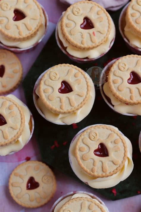 Jammie Dodger Cupcakes Jane S Patisserie