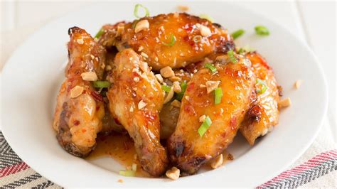 Easy Sweet Chili Chicken Wings Recipe Youtube