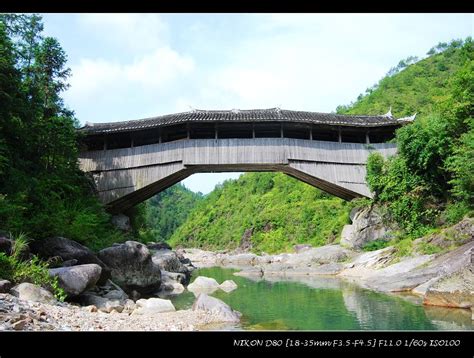 泰顺三条桥 泰顺廊桥 泰顺 大山谷图库