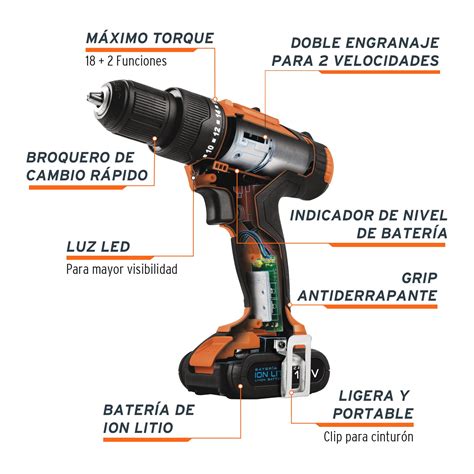 Ficha Tecnica Rotomartillo Inal V Bat Ah Carg Truper Pro