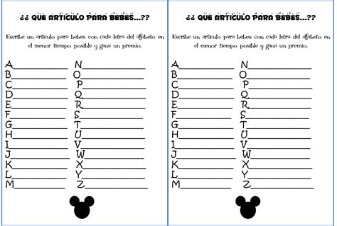 Juegos Para Baby Shower Para Imprimir En Blanco Y Negro Imprimir