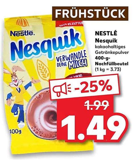 Nestle Nesquik Angebot Bei Kaufland Prospekte De