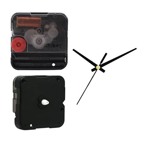 Snap In Type Silent Quartz Clock Movement Mechanism Battery Operated