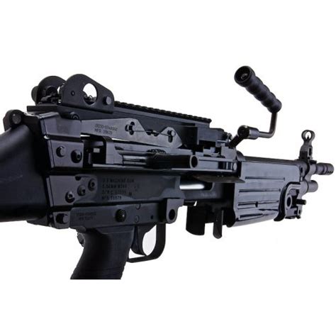 Cybergun Fn Herstal Licensed M Gas Blowback Airsoft Machine Gun By