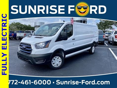 New 2023 Ford E-Transit Cargo Van E-Transit 350 Long in Fort Pierce #S3TA47717 | Sunrise Ford