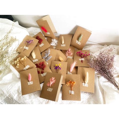 Jual Kartu Ucapan Rustic Kartu Ucapan Aestetic Greeting Card