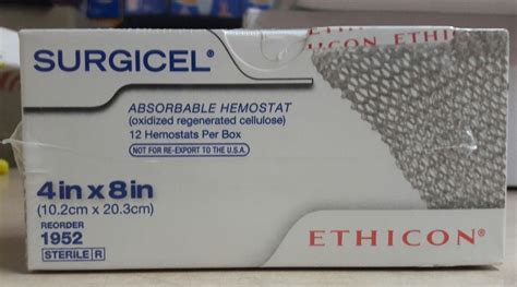 Surgicel Hemostats Surgicel Original Absorbable Haemostat Latest