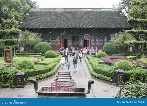 Qingyang Taoist Temple In Chengduchina Editorial Stock Photo Image