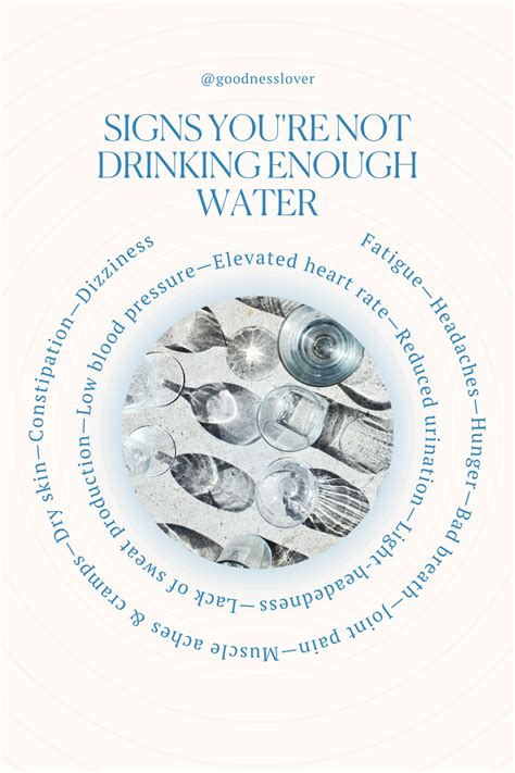 Signs You Re Not Drinking Enough Water In Not Drinking Enough