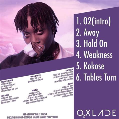 DOWNLOAD Oxlade - Oxygen EP (Full Album) >> NaijaRemix