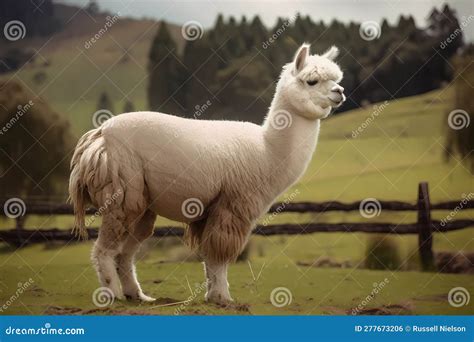 Alpaca South America Generative Ai Stock Illustration