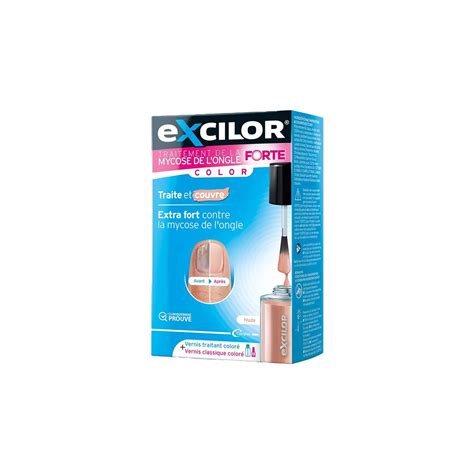 Traitement De La Mycose De L Ongle Excilor Forte Nude Ml