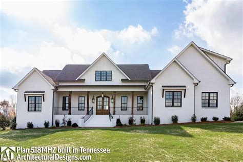 Modern Farmhouse Plan Hz Comes To Life In Tennessee