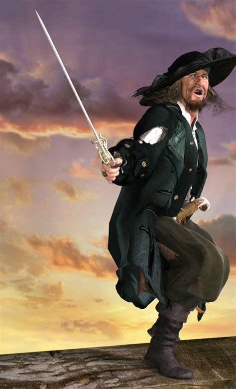 *Hector Barbossa : Pirates of the Caribbean* - Walt Disney Characters ...