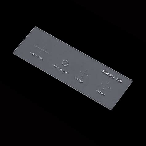 Microscope Objective Micrometer Calibration Slide Glass Stage Micromet