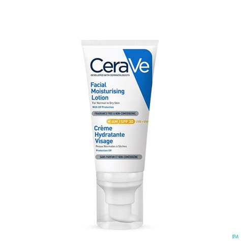 CERAVE CREME HYDRATANTE VISAGE IP50 52 ML : Crèmes hydratantes ...