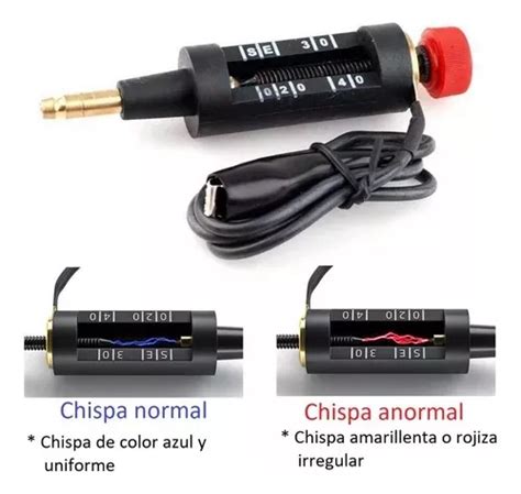 Probador Tester Chispa Bobina Automotriz Chispometro Bujía MercadoLibre