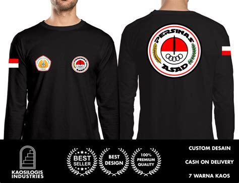 Kaos Baju Pencak Silat Perguruan Silat Nasional Asad Indonesia Baju