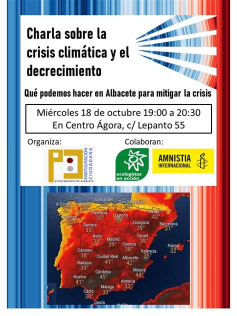 Amnist A Internacional Y Ecologistas En Acci N Ofrecen Una Charla Sobre