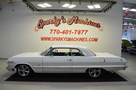 1963 Impala Ss White Sparkys Machines