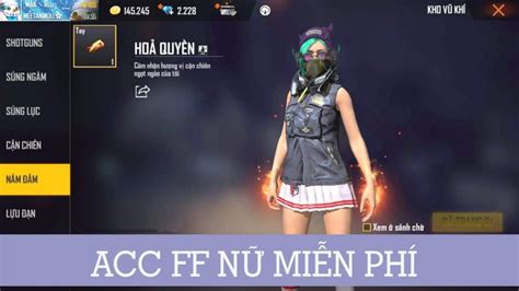 Cho Acc Free Fire Miễn Phí Tặng ACC FF Free VIP Mới 01 2025