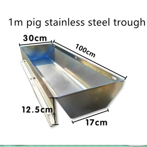 customized  stainless steel pig water drinking troughs galvanized