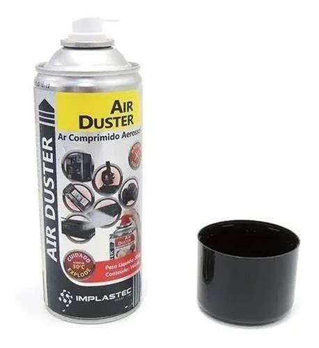 Spray De Ar Comprimido G Ml Air Duster Implastec Mercadolivre