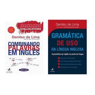 Kit livros Combinando palavras em inglês Gramática de uso da língua