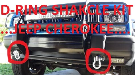 Jeep Xj Front Tow Hooks