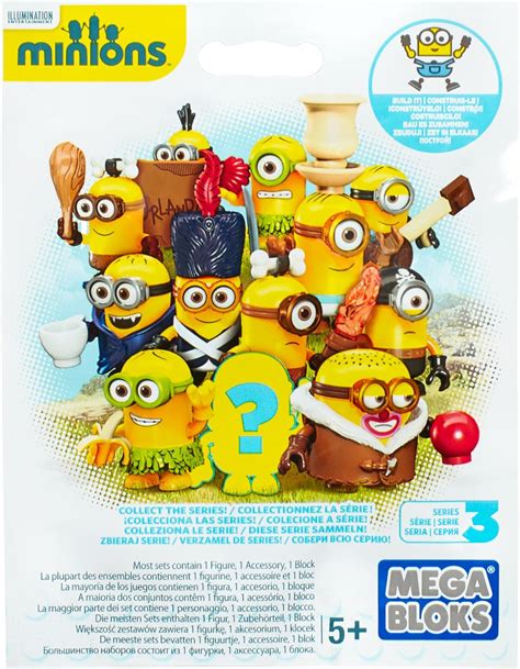 Mega Minionsmega Bloks Despicable Me Buildable Minions